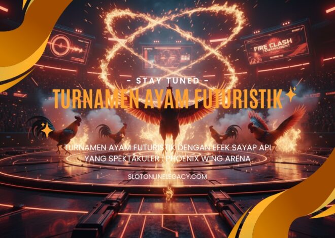 Turnamen Ayam Futuristik dengan Efek Sayap Api yang Spektakuler : Phoenix Wing Arena