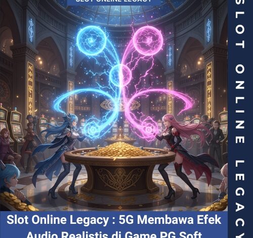 Slot Online Legacy : 5G Membawa Efek Audio Realistis di Game PG Soft